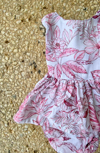 Rhylie Romper w/ Skirt // THE YININGA’ COLLECTION pink