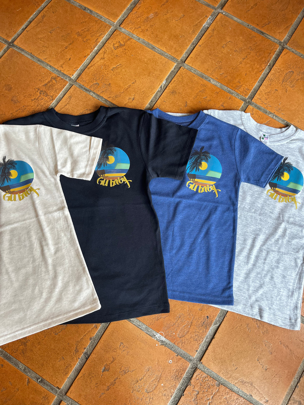 GUBaby T-Shirts // BLUE SUNSET